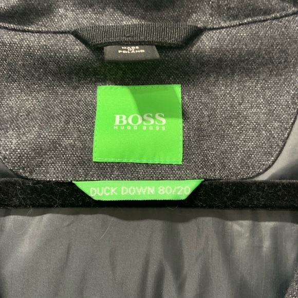Hugo Boss Grey Puffer Jacket - Picture 3 of 3